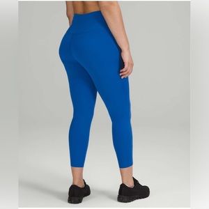 Lululemon Base Pace High-Rise Tight 25" in Blazer Blue Tone Size 6